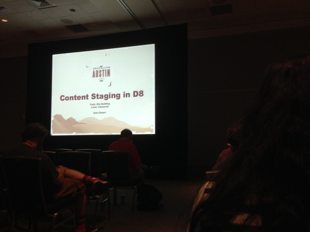 Content Staging in Drupal 8: DrupalCon Austin Session Notes