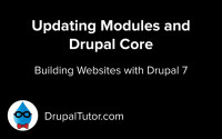 Updating Drupal Core and Contrib Modules