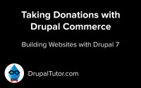 Taking Donations with Drupal Commerce