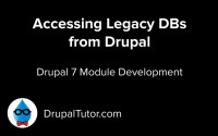 Accessing External / Legacy Databases from Drupal Accessing External / Legacy Databases from Drupal