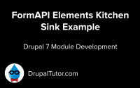 The Kitchen Sink Form Module The Kitchen Sink Form Module