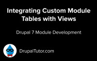 Integrating Your Module with Views Integrating Your Module with Views