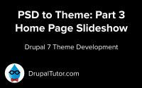 Building the Home Page Slideshow