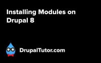Installing Modules Installing Modules
