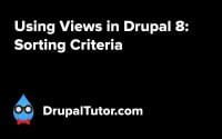 Using Sorting Criteria Using Sorting Criteria