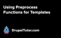 Using Preprocess Functions Using Preprocess Functions