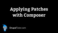 Applying Patches with Composer