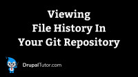 Viewing File History Viewing File History